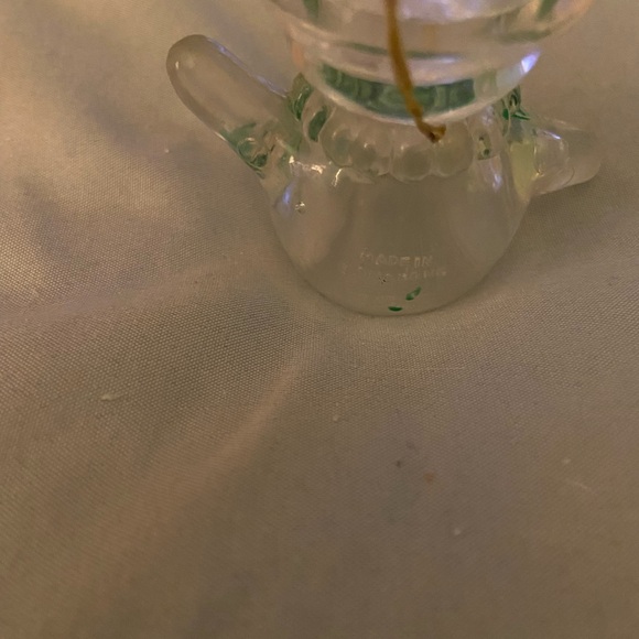 Acrylic Christmas Figurine Set - Angel, Santa, and Snowman - Picture 7 of 8